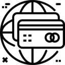 world,money,business and finance,computer,commerce and shopping,monitor,card,placeholder,screen,payment method,credit card,coins,online shop,world map